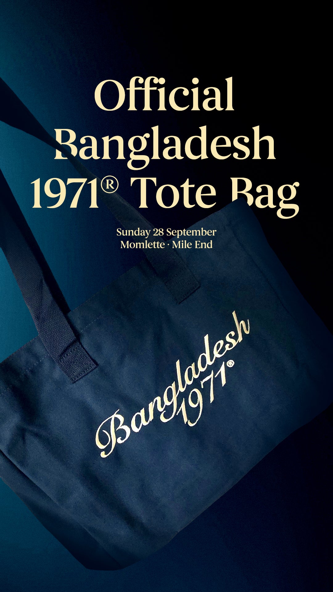 Official Bangladesh 1971® Tote Bag