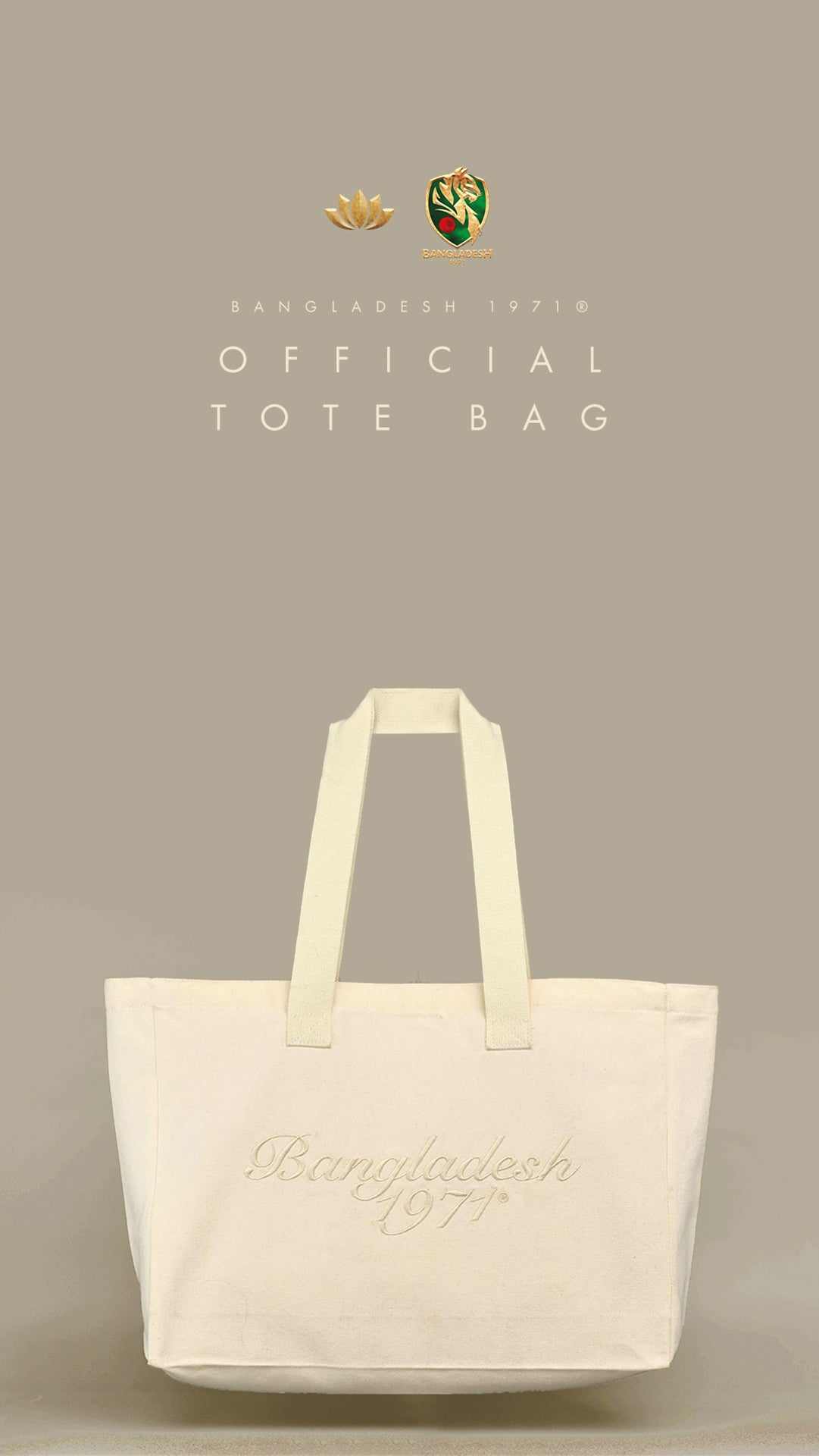Official Bangladesh 1971® Tote Bag